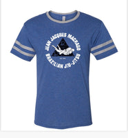 JJM BJJ Blue Oxford Tee