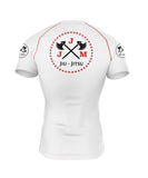 Academia de Jiu Jitsu Rash Guard - White