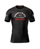 Academia de Jiu Jitsu Rash Guard - Black